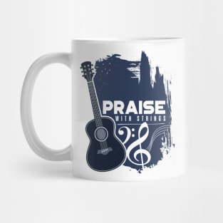 'Praise Him with Strings' Cool Music Christians Gift Mug